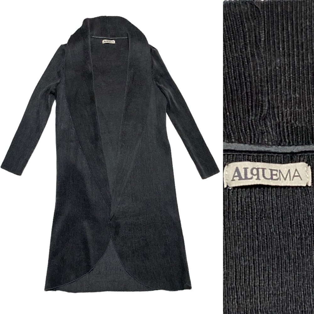 Alquema Ribbed Coat Dress Women’s In Dark Brown